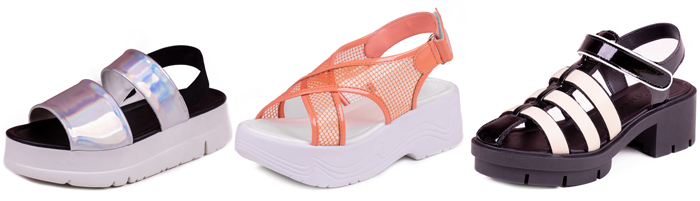 calçados dos anos 80